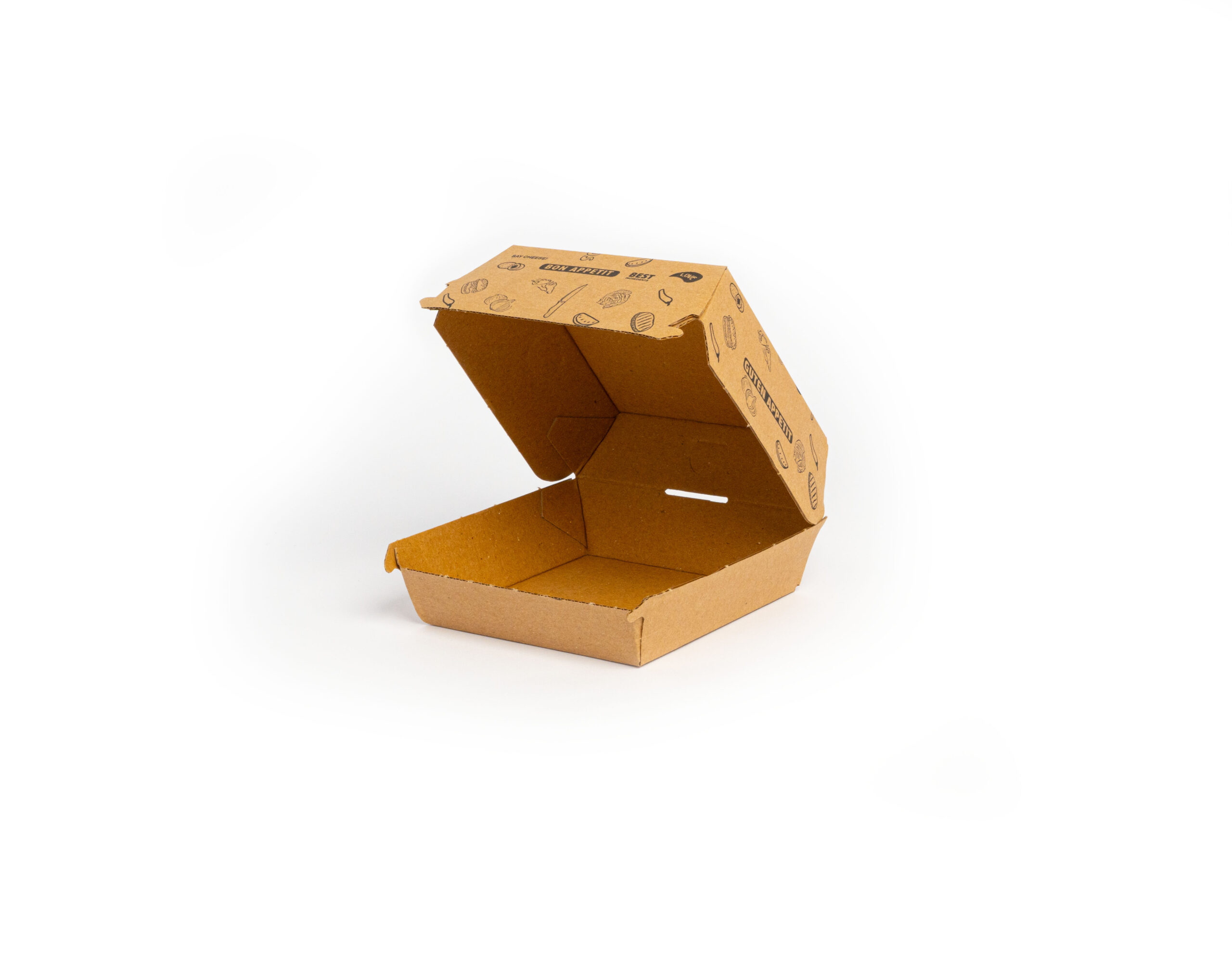 Hamburgerbox HP6 KRAFT