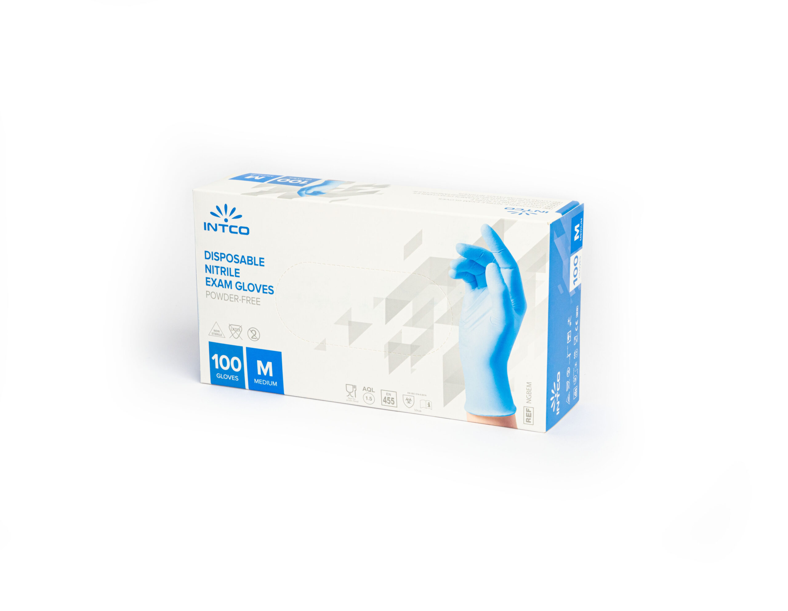 Nitrile Blue Gloves - Image 2