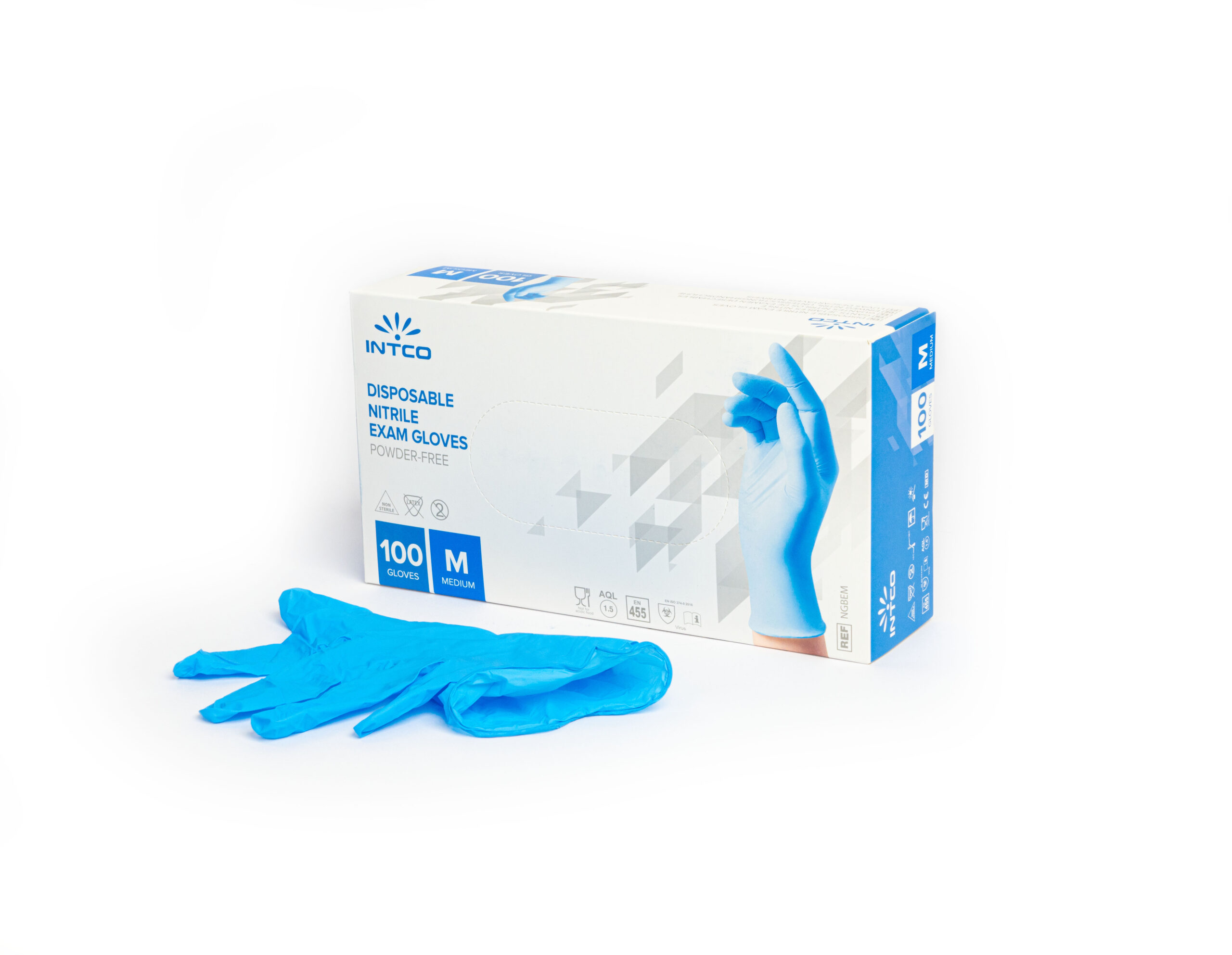 Nitrile Blue Gloves