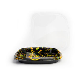 Sushi Tray #32 BLACK - With/Without Print